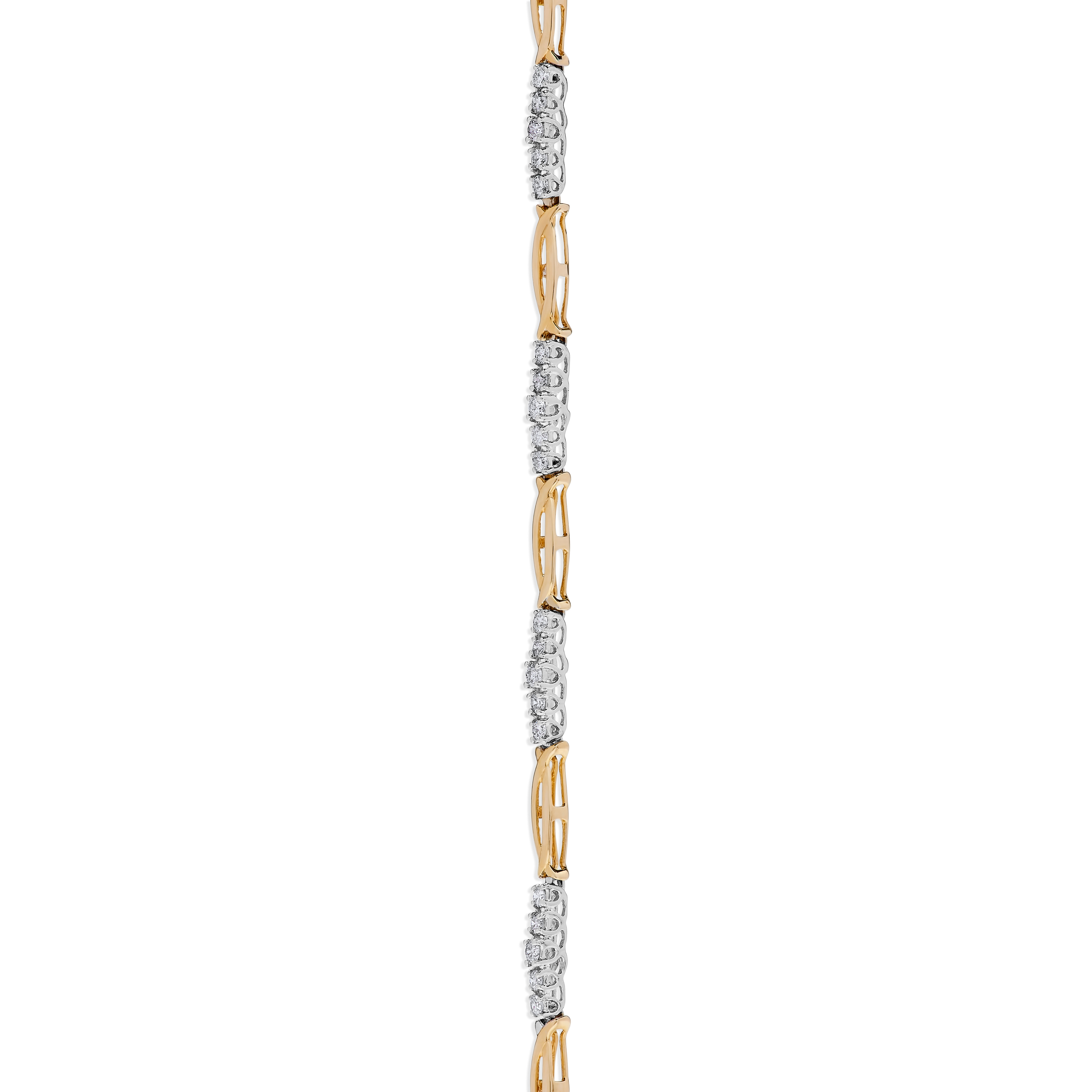Link diamond bracelet cheap